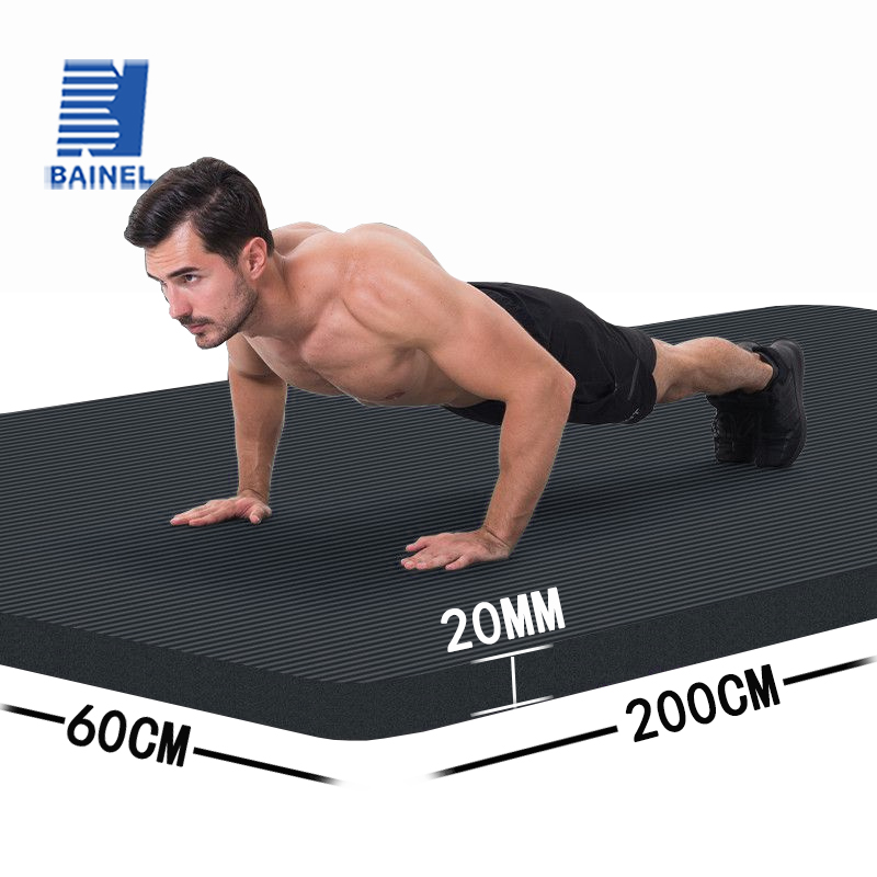 Yoga Fitness Health - 20mm Yoga Mat Extra Long and