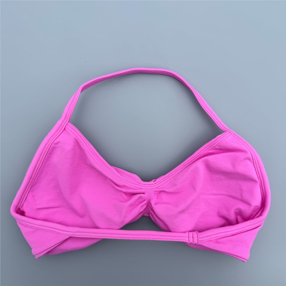 Strappy Bra Gym Top Women High - Yoga Fitness Tapis ulasan dan harga