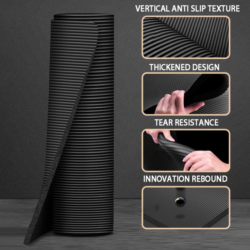20mm Yoga Mat Extra Long and T - Yoga Fitness Health ulasan dan harga