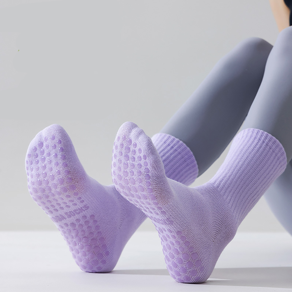 High Quality Women Yoga Socks  - Yoga & Fitness With Denise ulasan dan harga