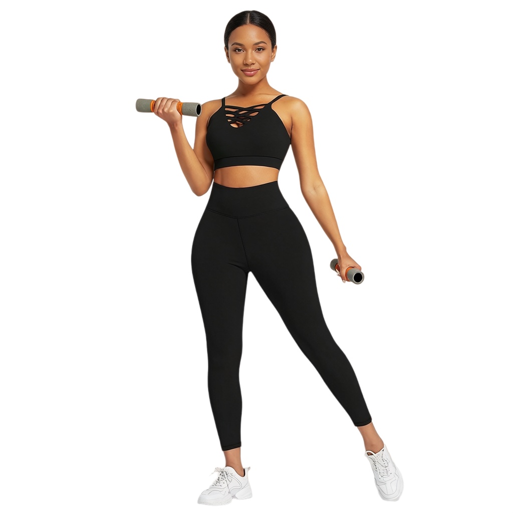 3 Pieces Women's Yoga Fitness  - Yoga & Fitness With Denise ulasan dan harga