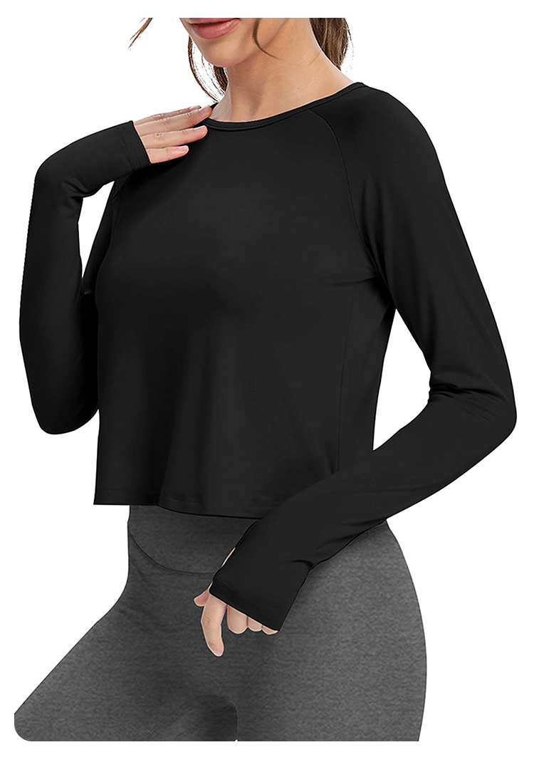 Women's Long Sleeve Yoga vest  - Yoga & Fitness With Denise ulasan dan harga