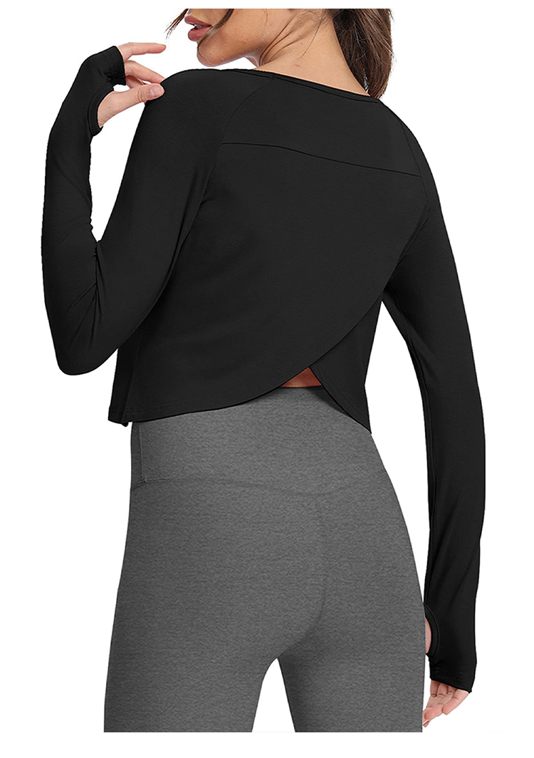Women's Long Sleeve Yoga vest  - Yoga & Fitness With Denise ulasan dan harga