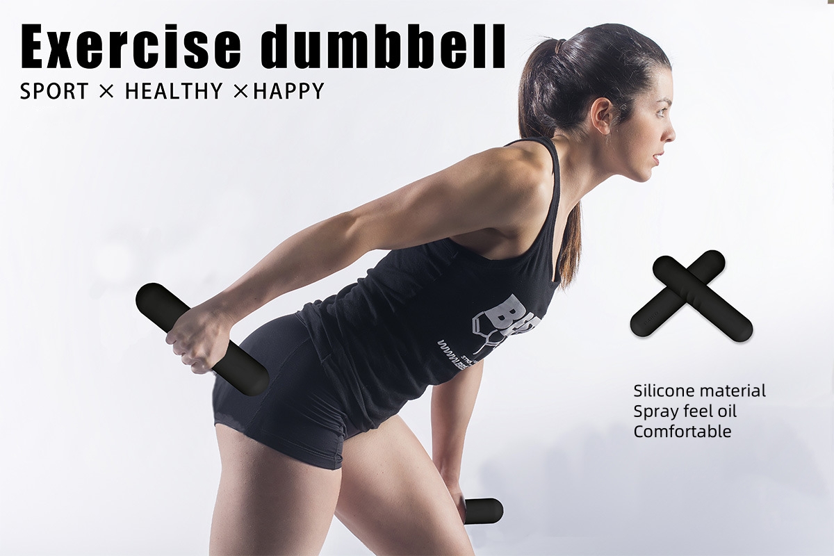 Barbell Bar Beam Silicone Dumb - Yoga Fitness Power Yoga ulasan dan harga