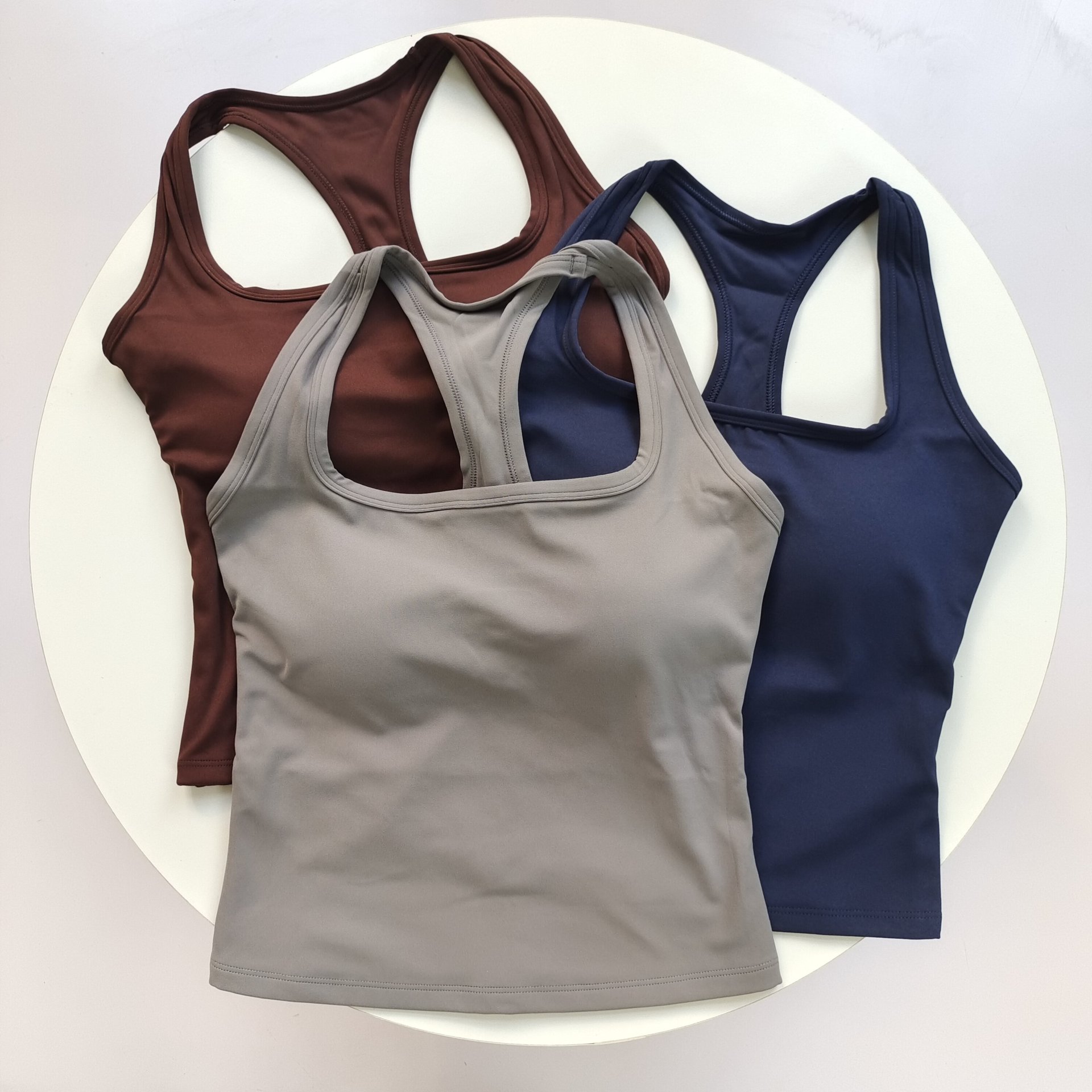 Women's Square Neck Racerback  - Yoga Fitness Tapis ulasan dan harga