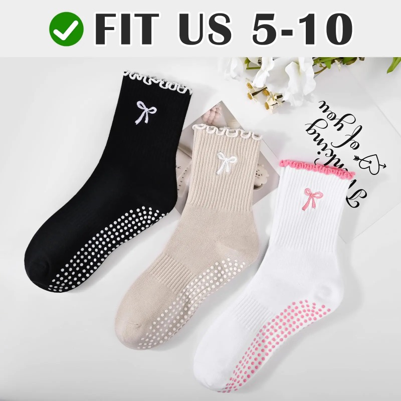Professional Yoga Socks, Cotto - Yoga & Fitness With Denise ulasan dan harga
