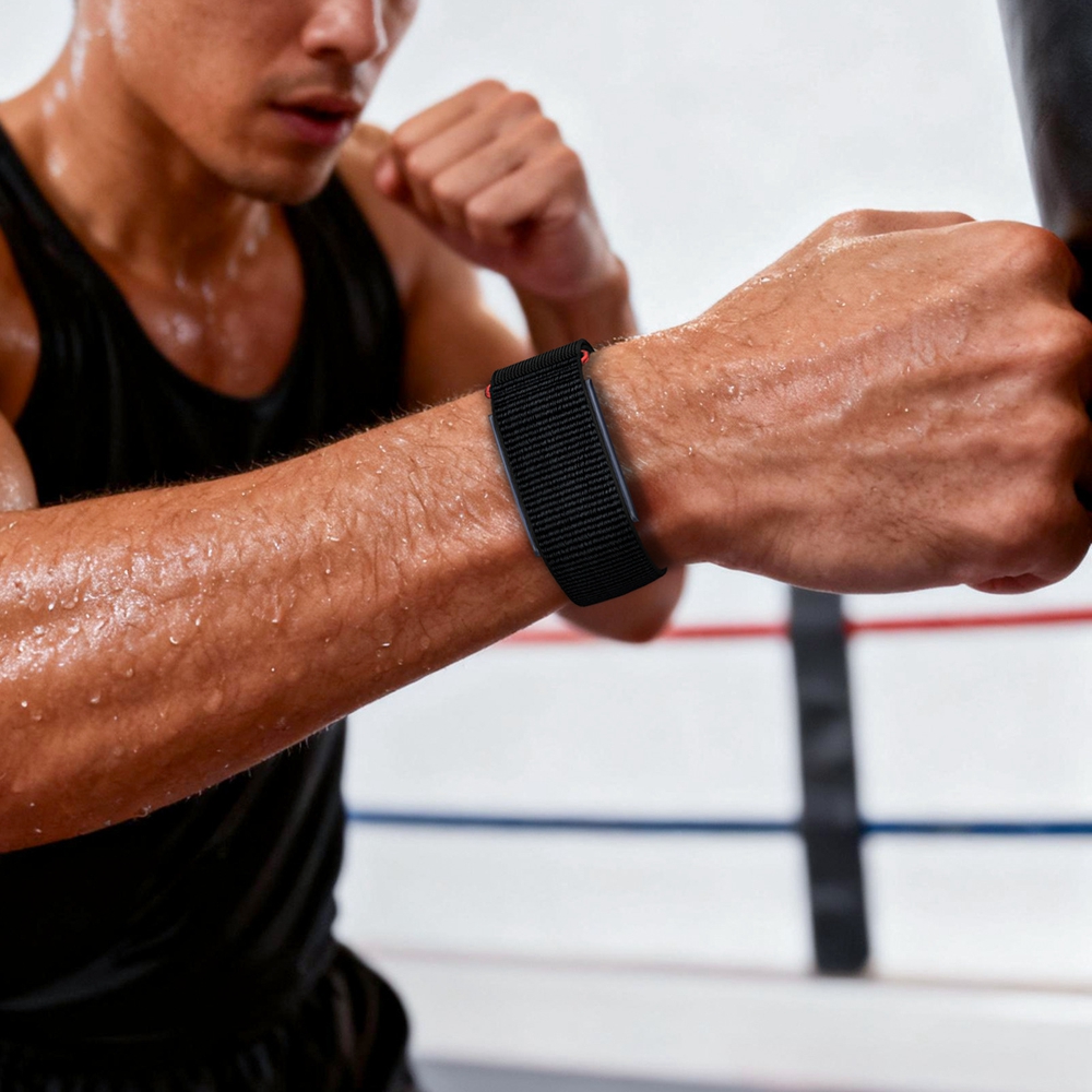 Elastic Nylon Wristband for Am - Wrist Wraps Fitness ulasan dan harga