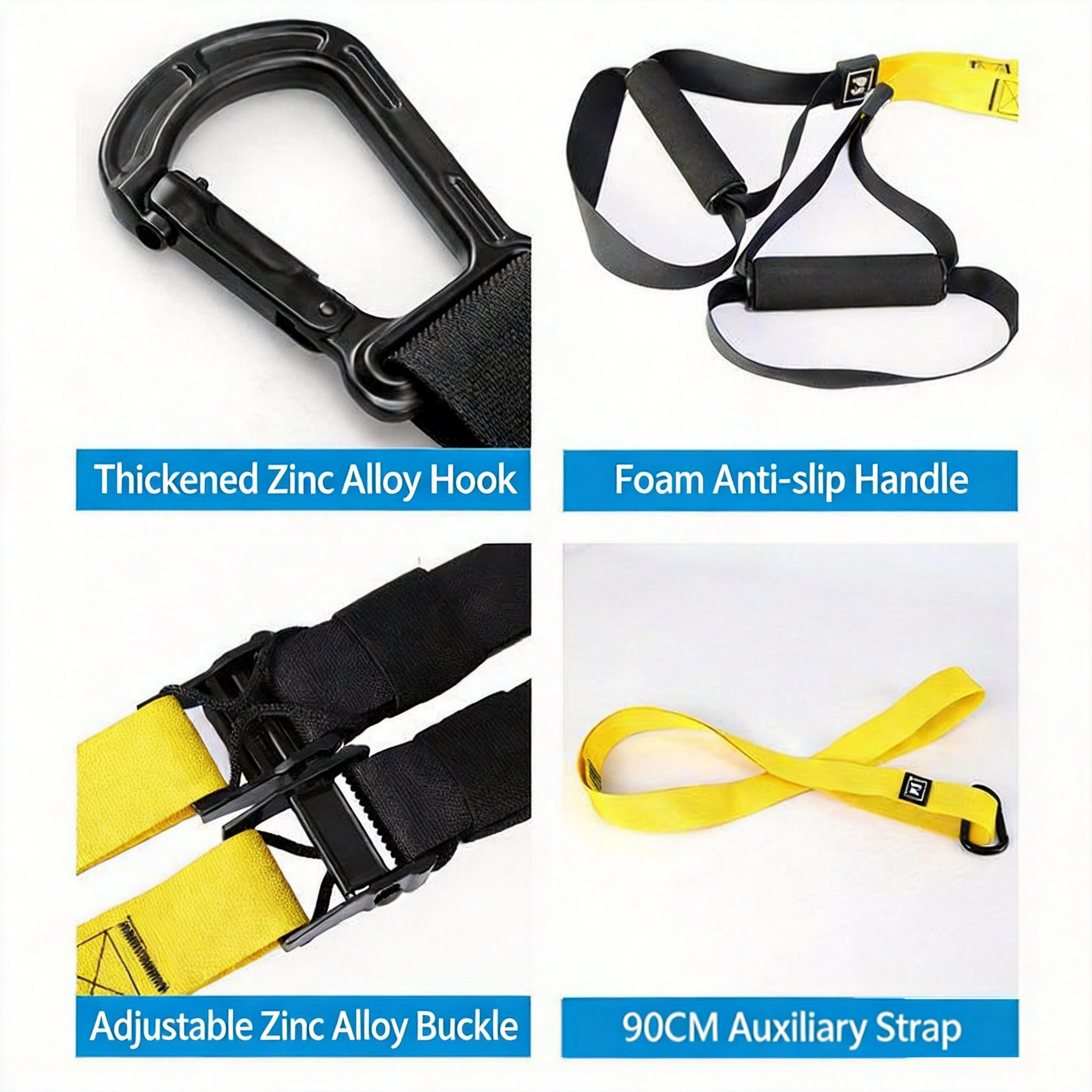 Suspension Training Strap Fitn - Yoga Fitness Power Yoga ulasan dan harga
