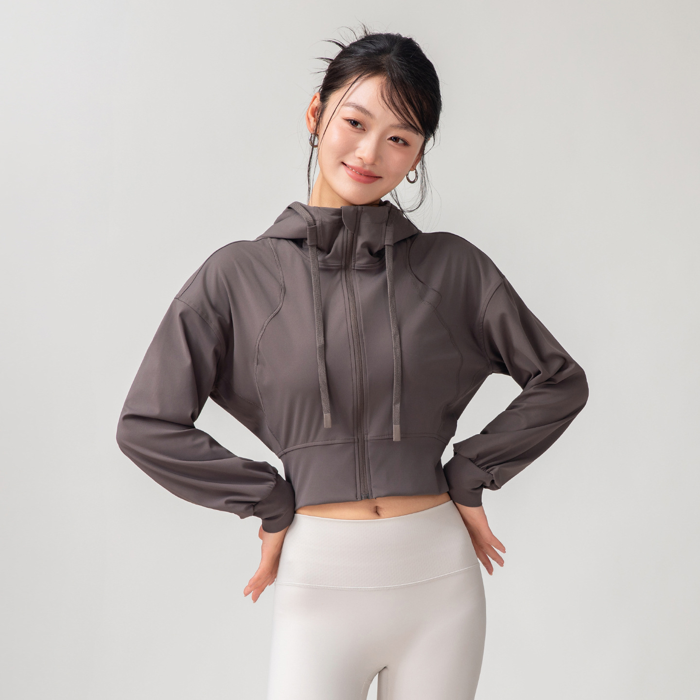 Women's Solid Color Casual Sta - Yoga & Fitness With Denise ulasan dan harga
