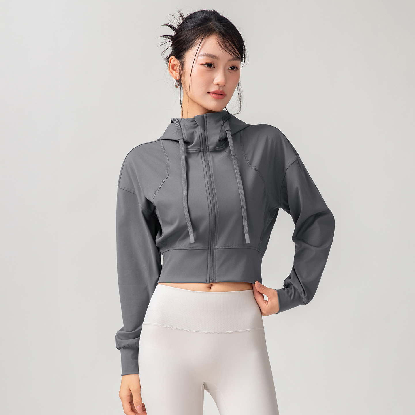 Women's Solid Color Casual Sta - Yoga & Fitness With Denise ulasan dan harga