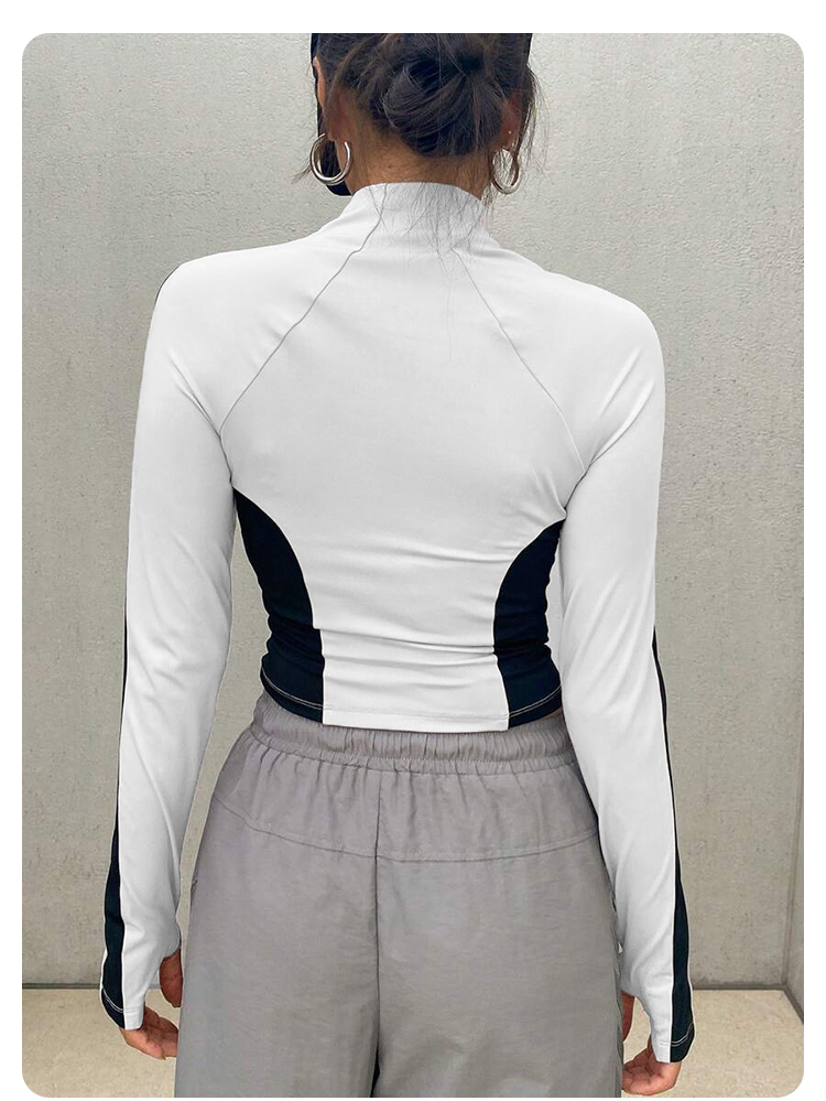 Yoga Clothes Stand Up Collar J - Yoga & Fitness With Denise ulasan dan harga