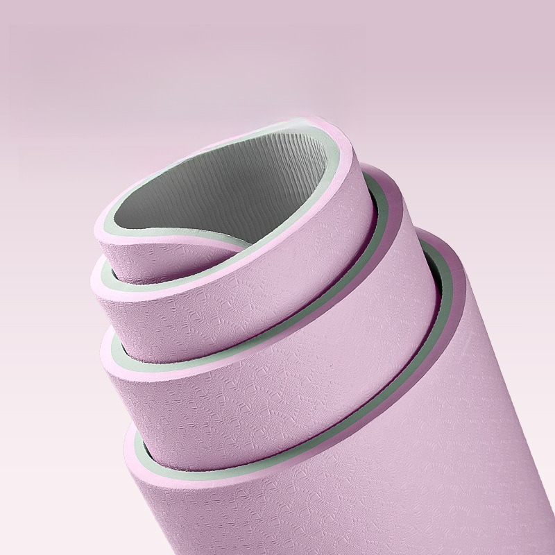 Tpe Yoga Mat For Beginners Ext - Yoga Fitness Health ulasan dan harga