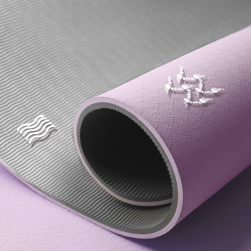 Tpe Yoga Mat For Beginners Ext - Yoga Fitness Health ulasan dan harga