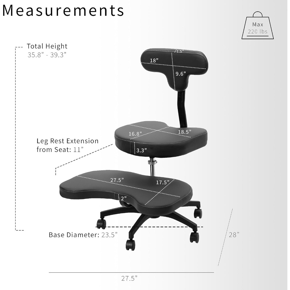 Cross Legged Office Chair with - Yoga & Fitness With Denise ulasan dan harga