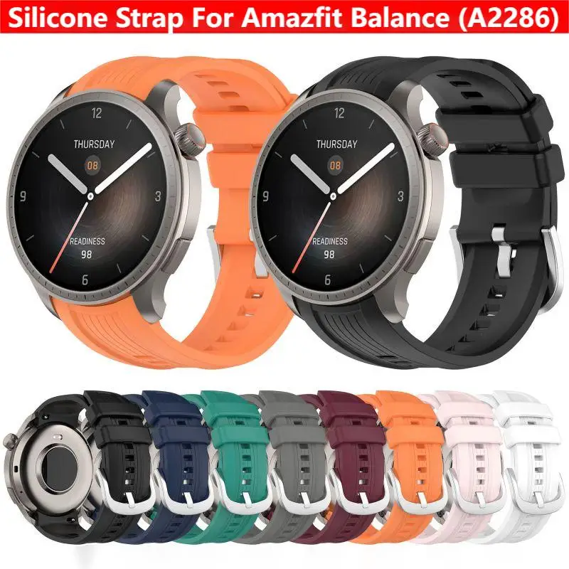 Silicone Strap for Amazfit Bal - Wrist Wraps Fitness ulasan dan harga