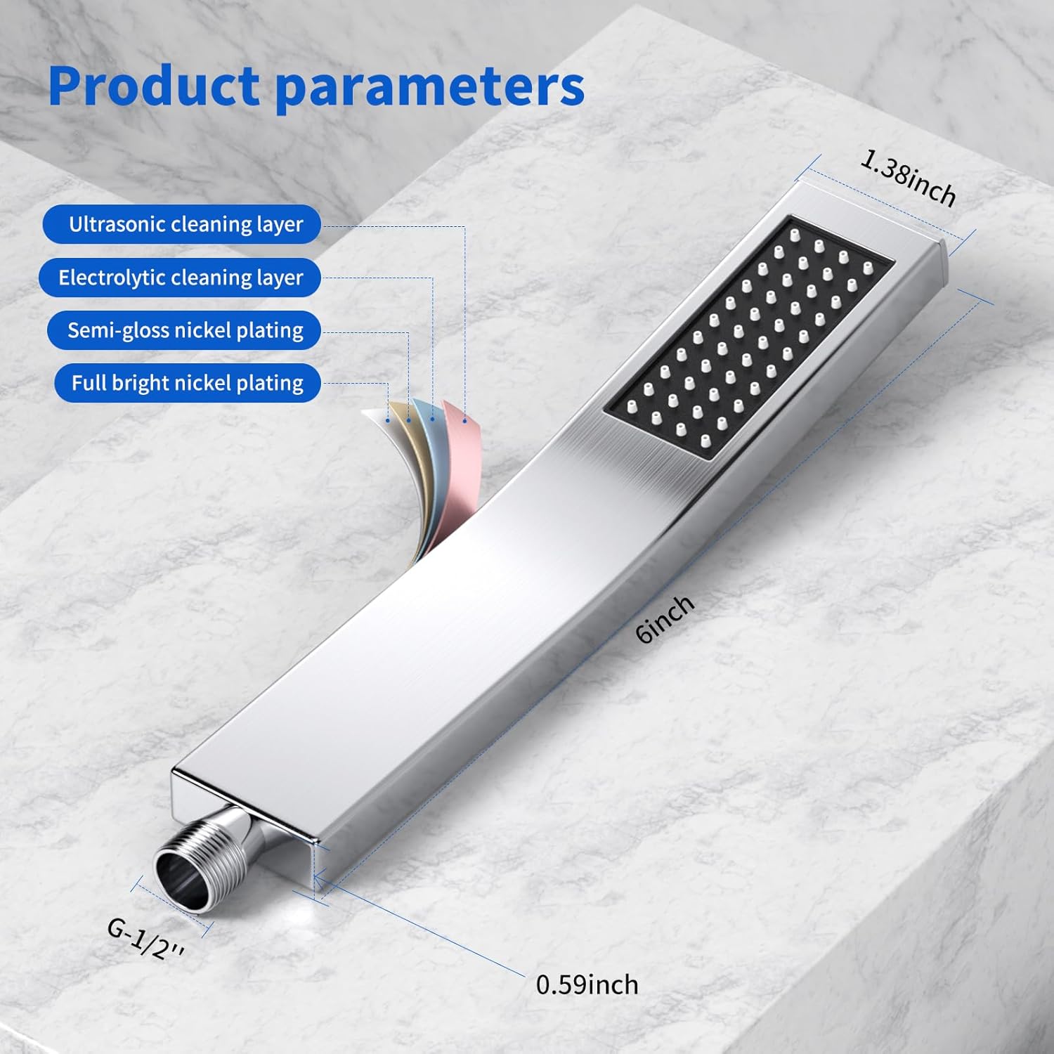 High Quality Toilet Shower Hea - Head Racket Boom ulasan dan harga