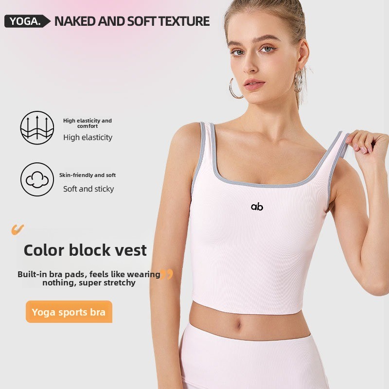 Women Summer Ribbed Yoga Tank  - Yoga Fitness Tapis ulasan dan harga