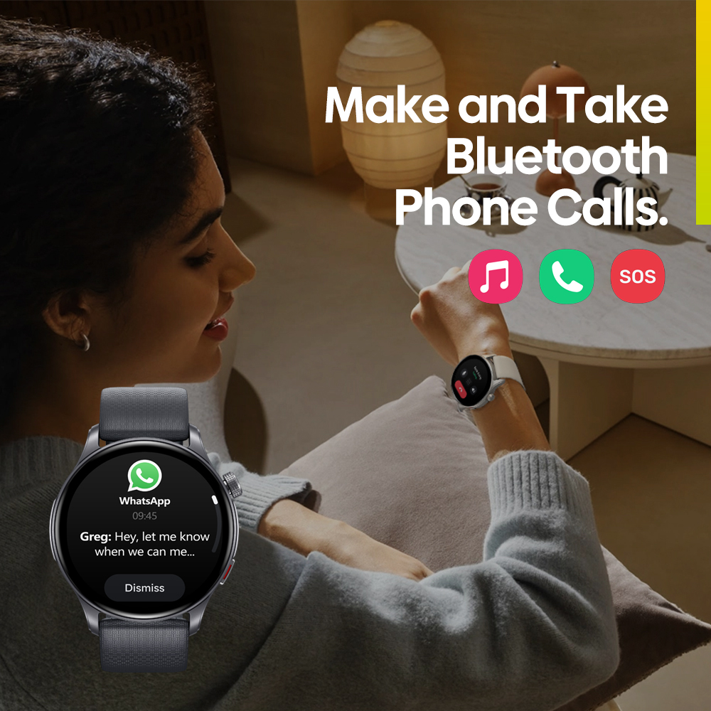 New Zeblaze Btalk 3 GPS Smartw - Wrist Wraps Fitness ulasan dan harga