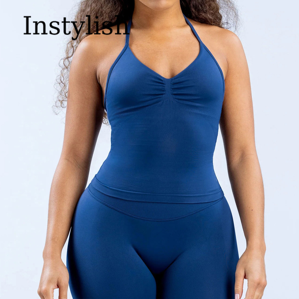 Women Seamless Yoga 2 Piece Se - Yoga & Fitness With Denise ulasan dan harga