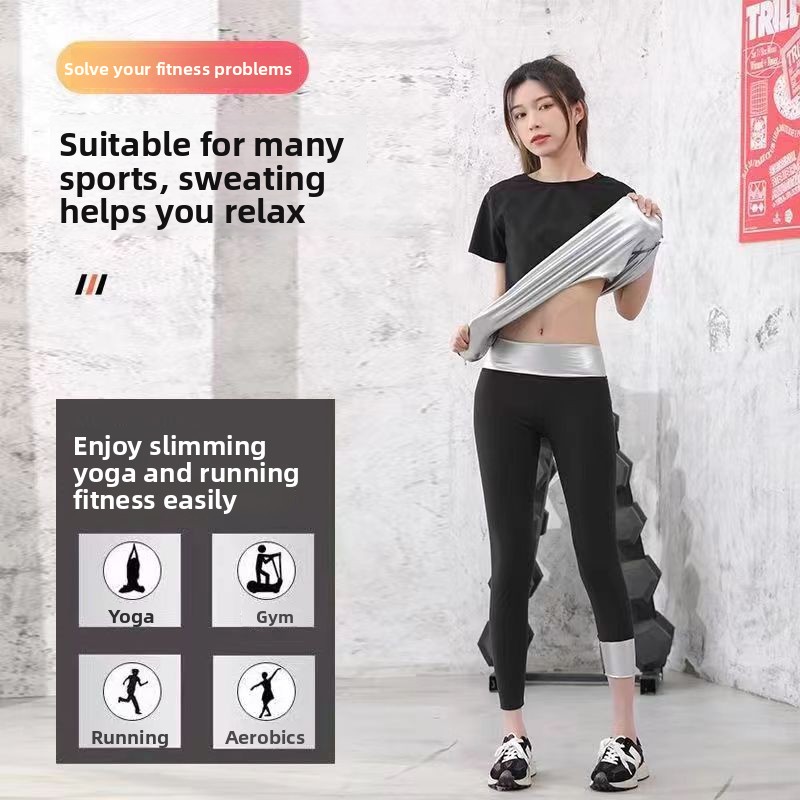2026 New Sauna Sweat Suit Set, - Yoga Fitness Health ulasan dan harga