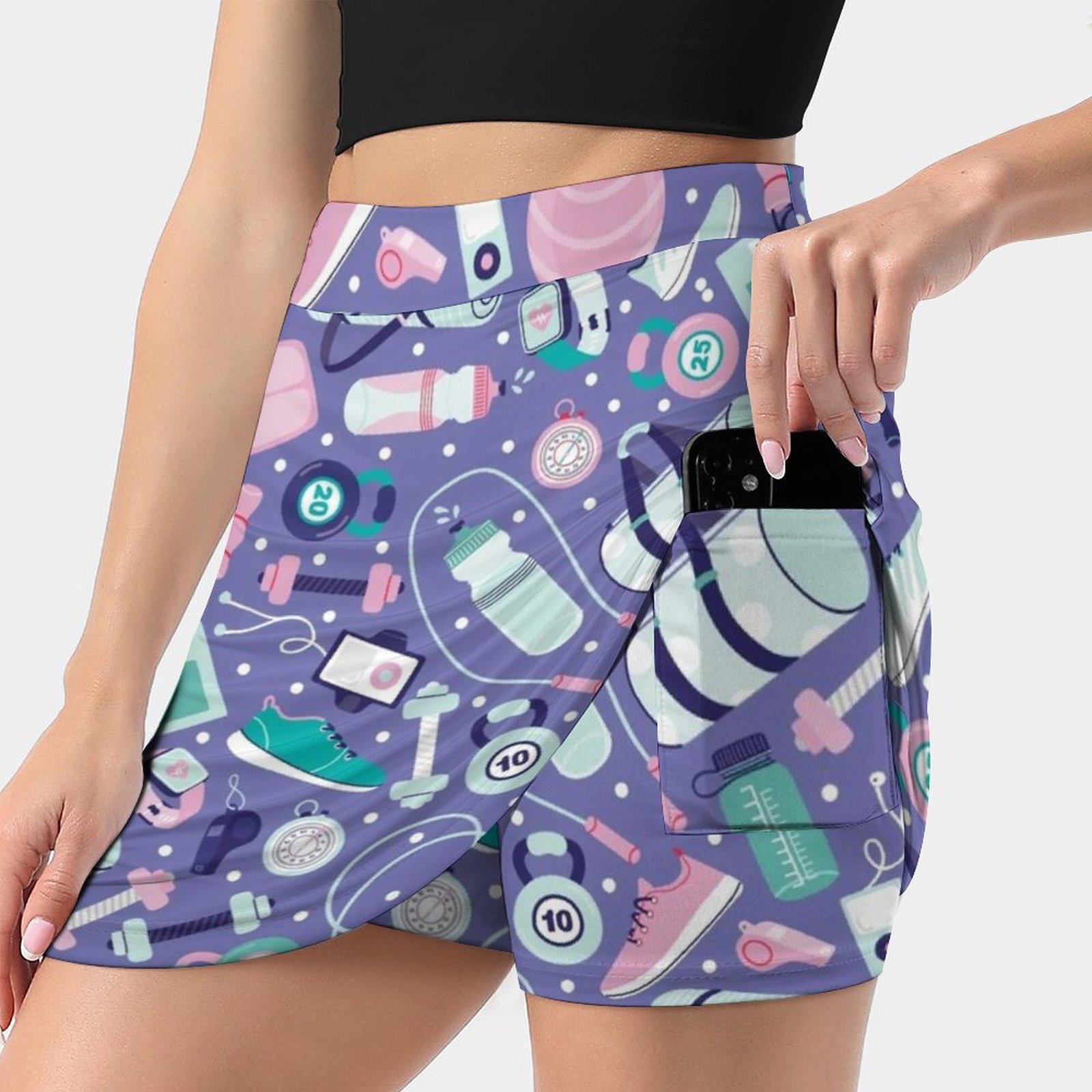 Get Fit Women's skirt Aestheti - Yoga Fitness Health ulasan dan harga